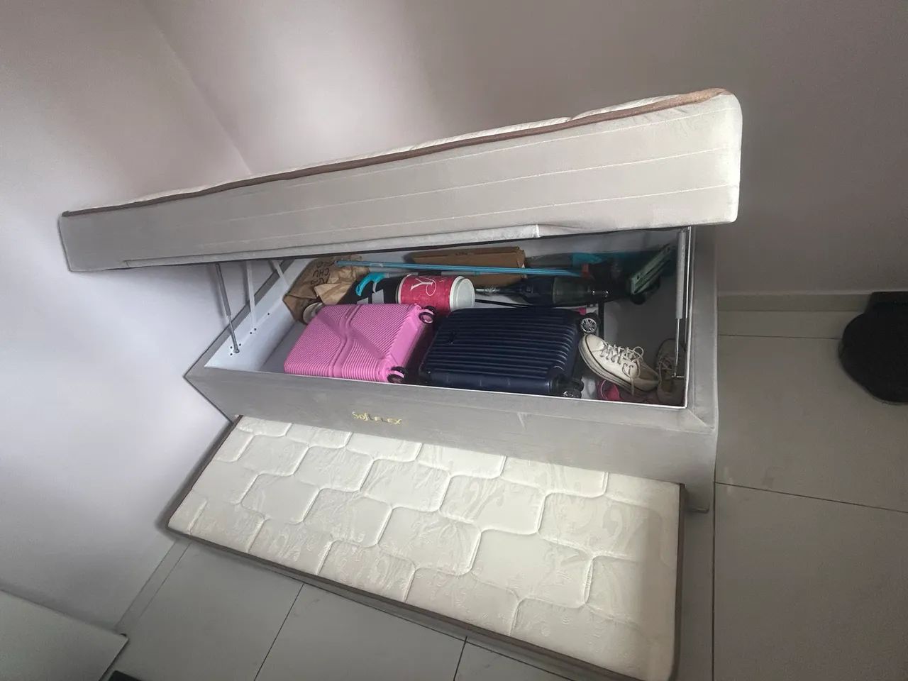 Cama Baú e Auxiliar - Solteiro - Foto 3