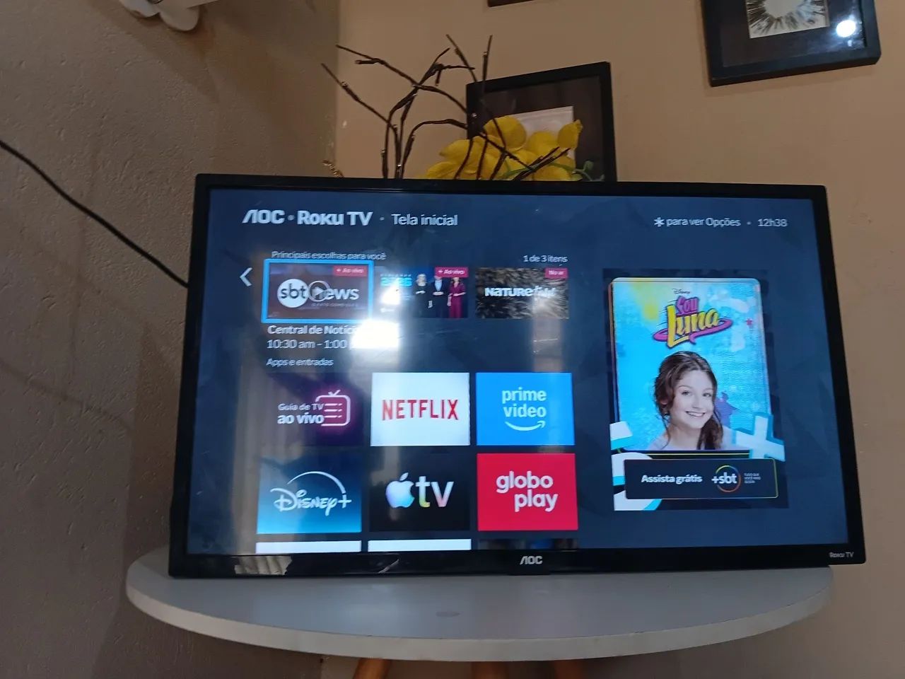 Tv smart 32 polegadas nao tenhono controle 