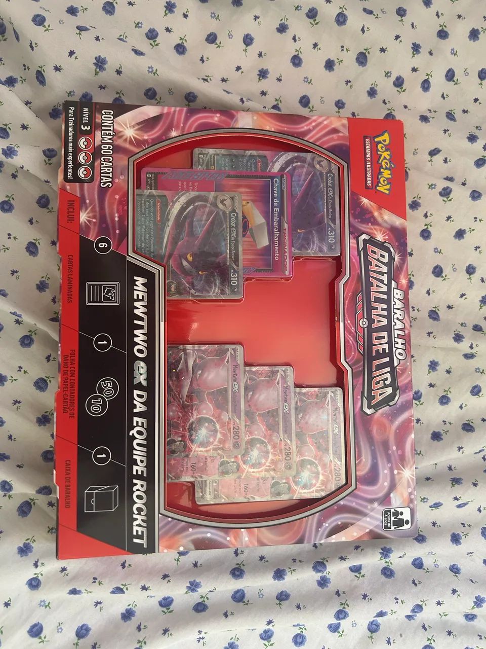 Copag Baralho de Batalha Mewtwo Ex Equipe Rocket - Foto 3