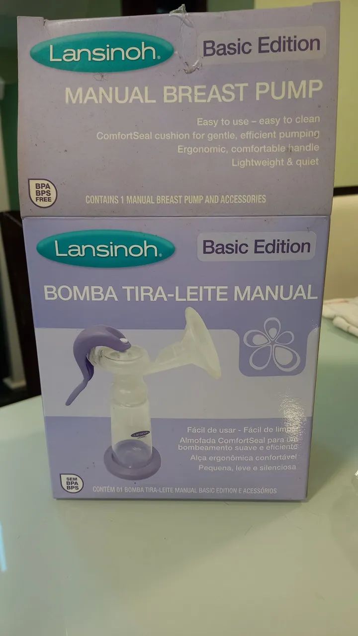Bomba tira leite manual basic edition Lansinoh