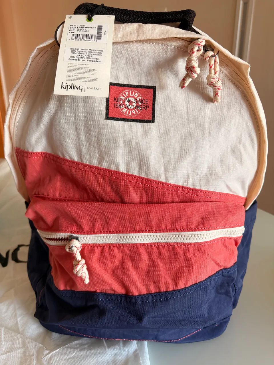 Kipling Mochila Nova - Etiqueta  - Foto 5