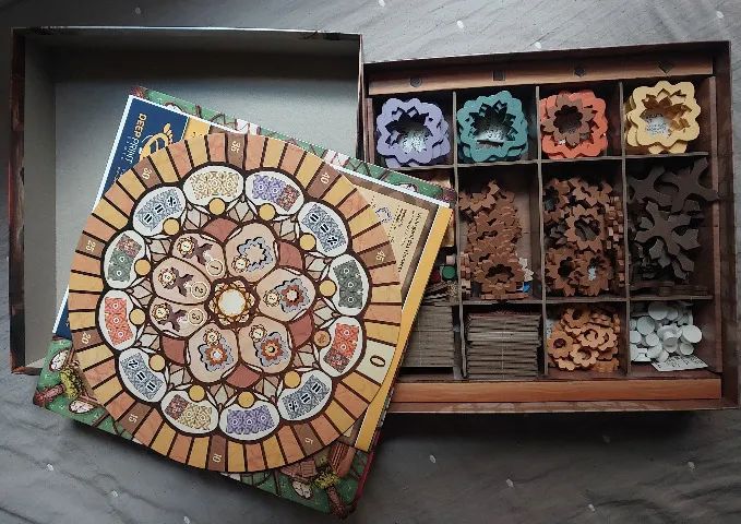 Intarsia - Jogo de tabuleiro / Board game / Boardgame - Foto 2