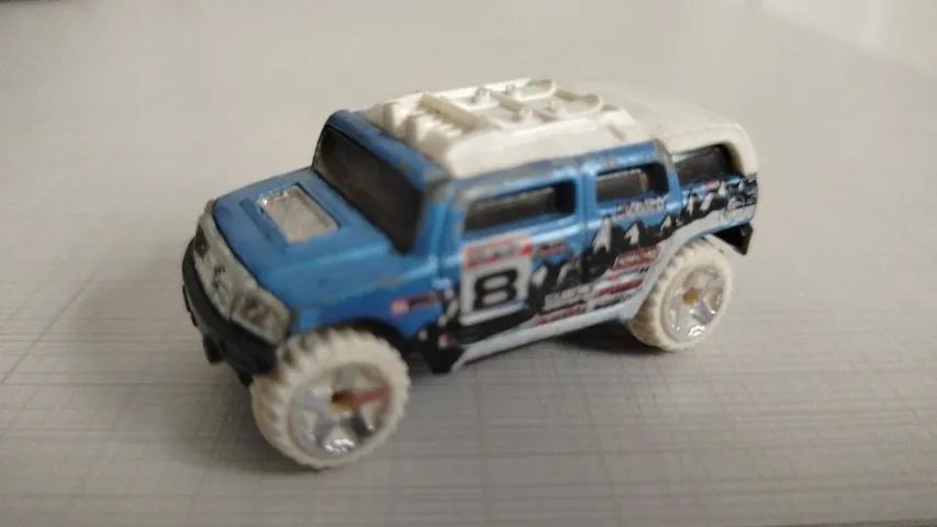 Miniatura Rockster Hot Wheels 1/64 Azul