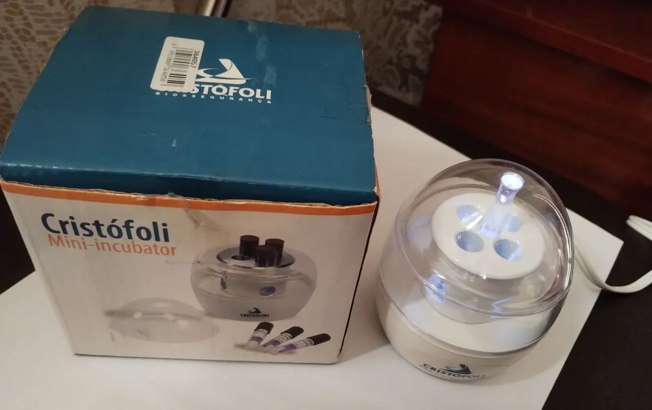 Mini incubadora Para teste em autoclave Cristófoli USADO  - Foto 3