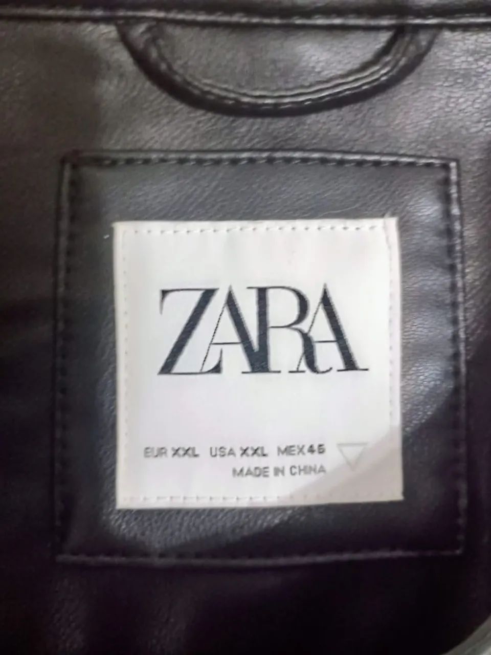 Jaqueta Couro ZARA - Foto 2