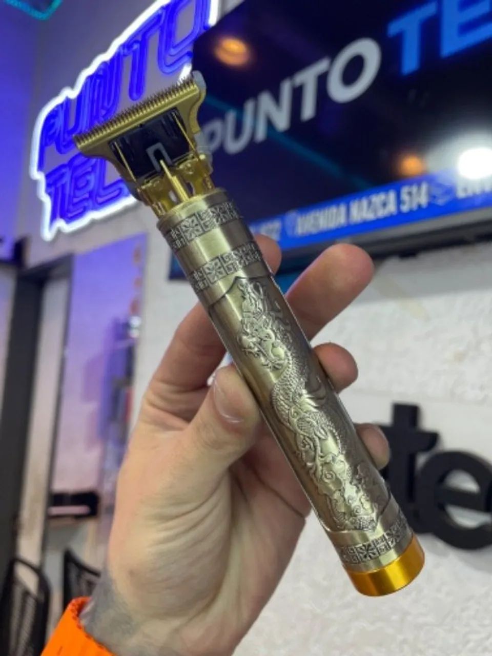 Máquina de Cortar Cabelo T9 Dragão - Profissional Sem Fio (Envio Imediato) - Foto 3