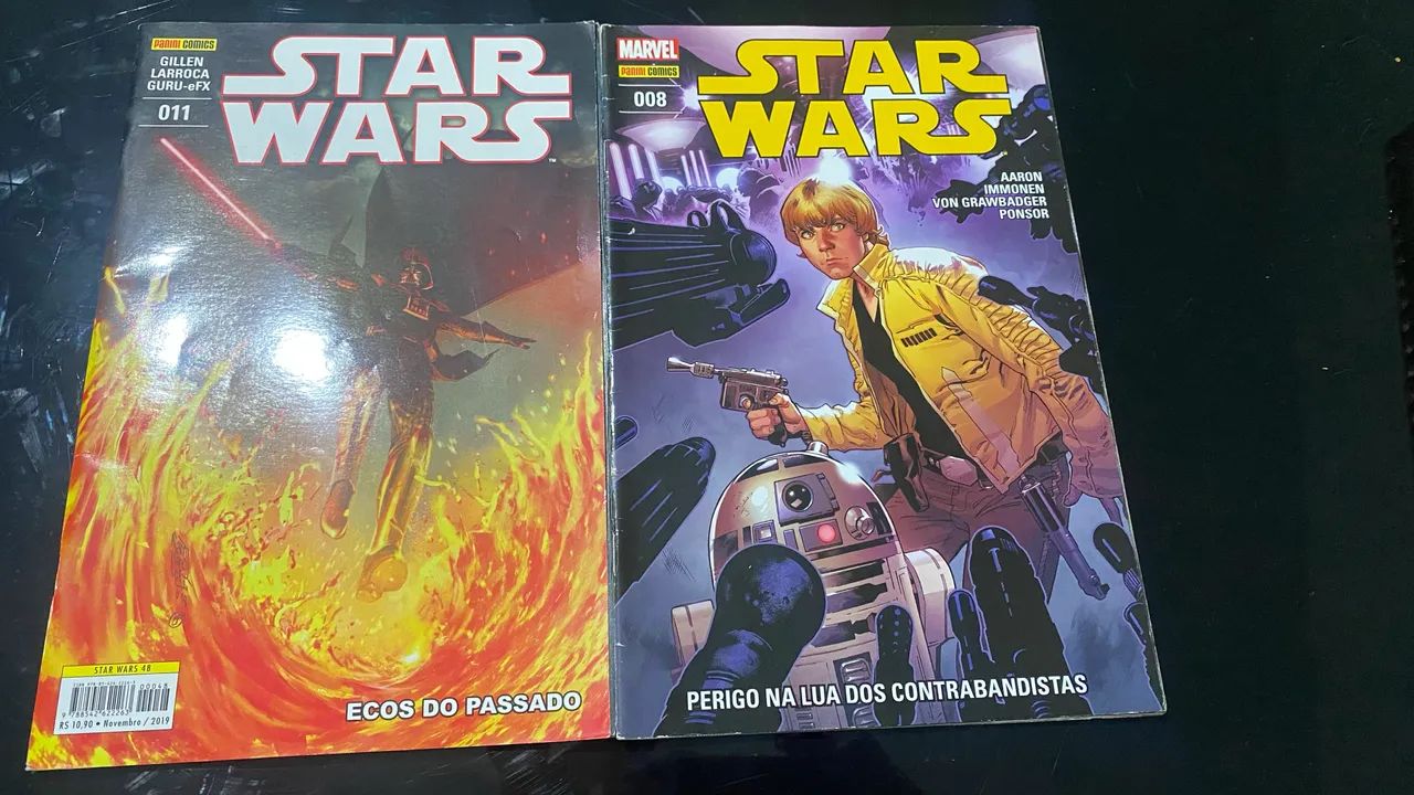 Revistas e livro  Star Wars 