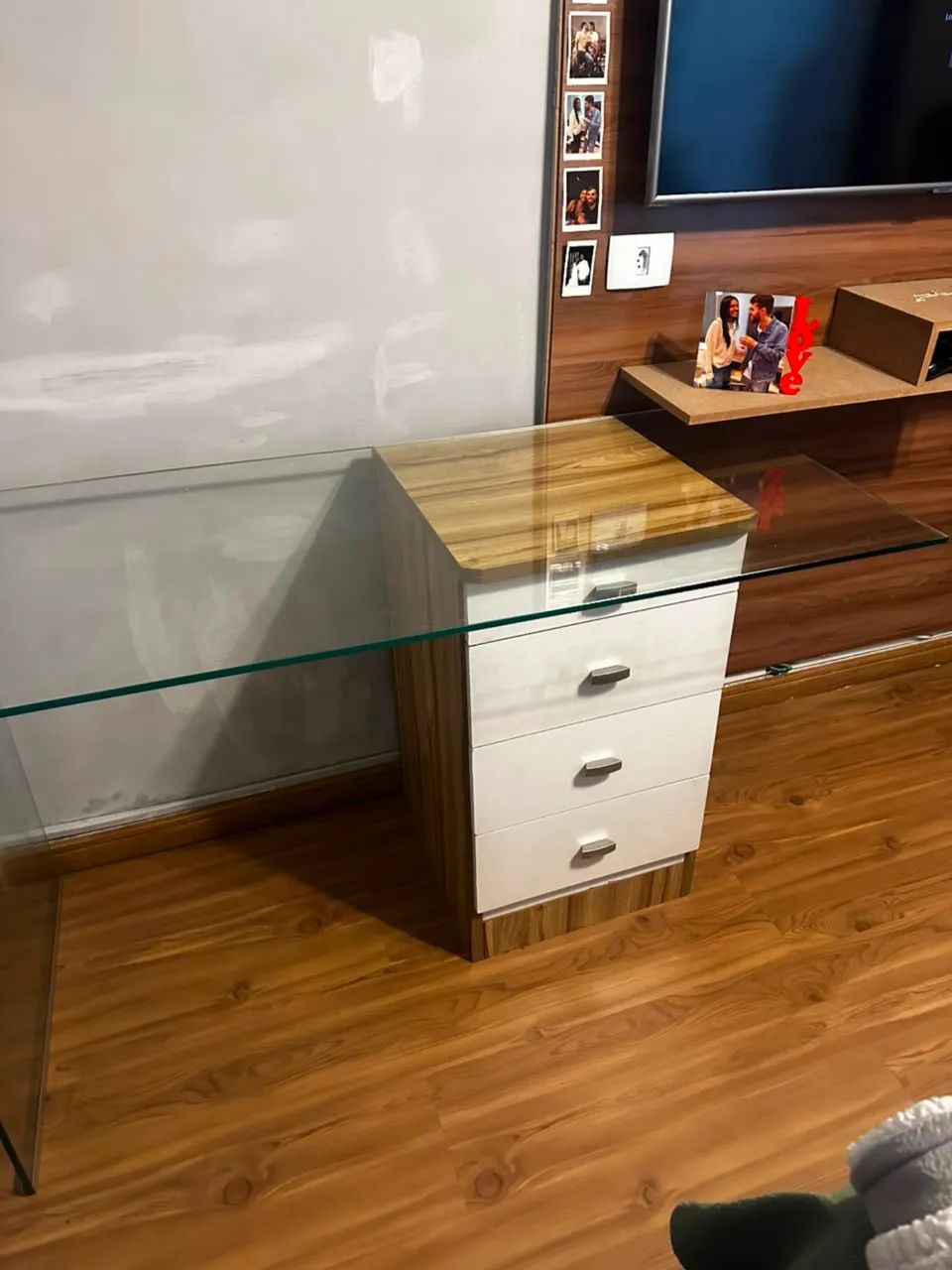 Mesa Escritório de vidro - Foto 2