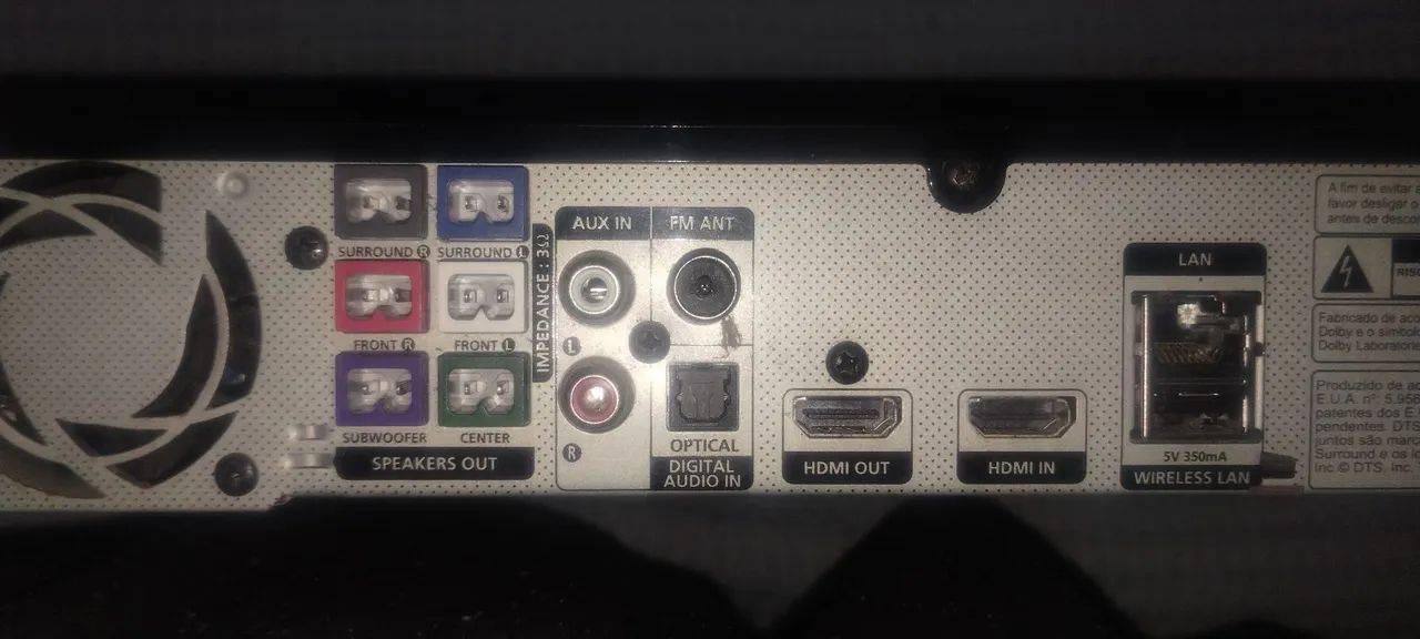 Aparelho de Som Surround Samsung (bluetooth, Blue-ray, CD e karaokê.) - Foto 2