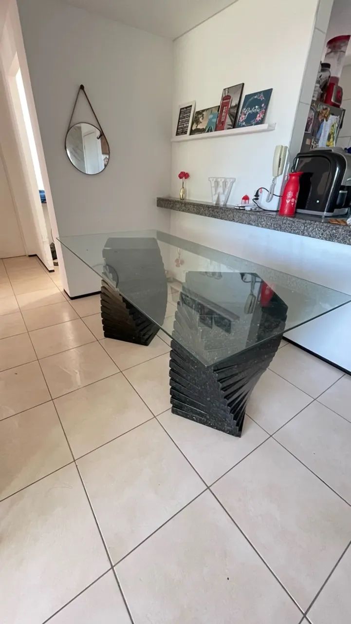 Mesa de 6 lugares com as cadeiras  - Foto 4
