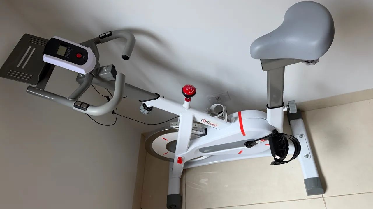 Bicicleta Ergométrica Spinning Magnética Roda Inércia - Foto 4