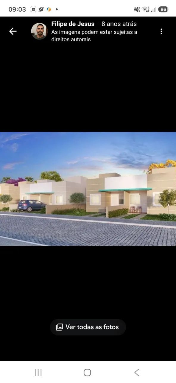 Casa no condominio Bela Vista com 2 quartos