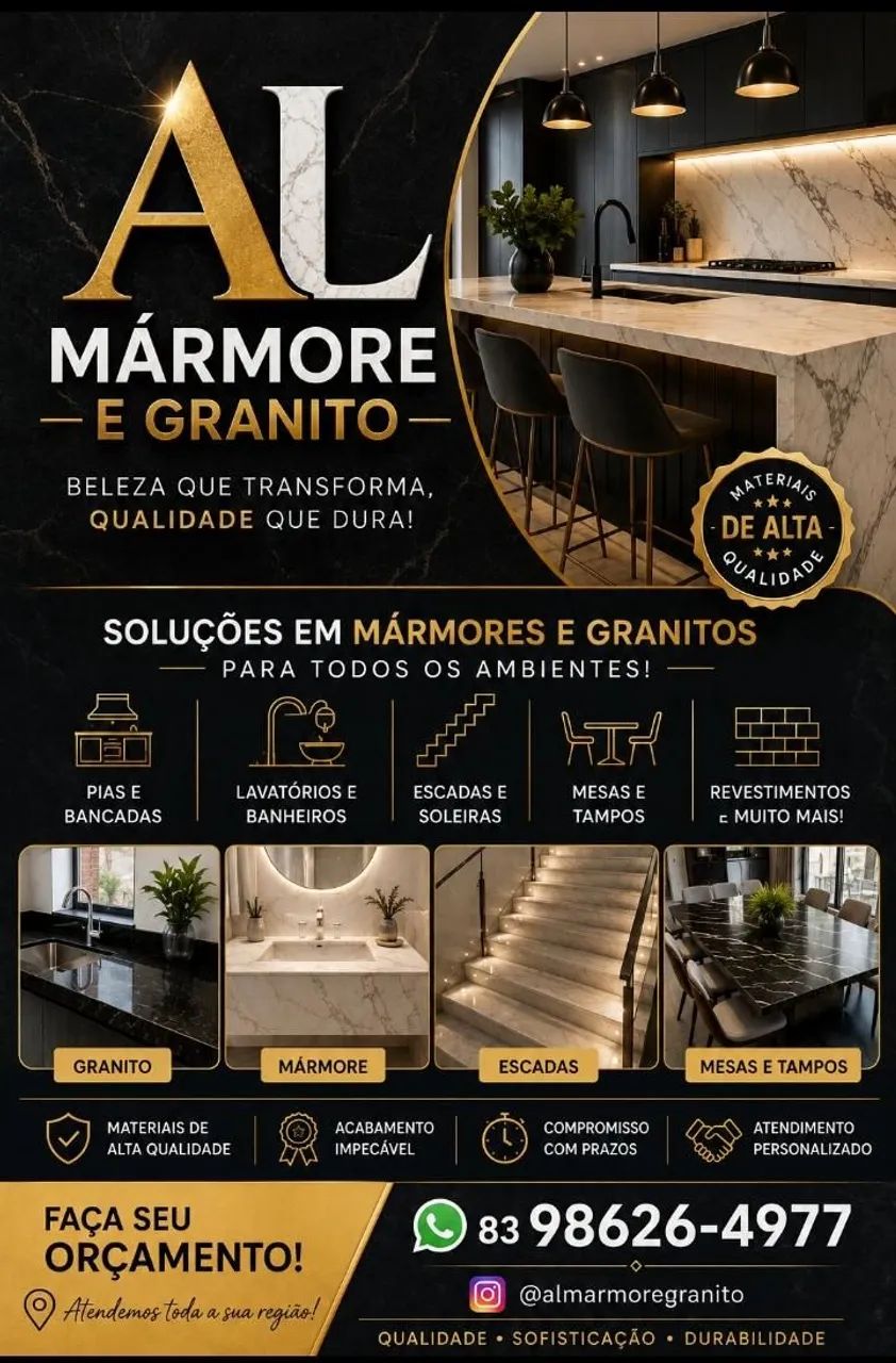 Faça seu orçamento trabalho com marmore e granitos 