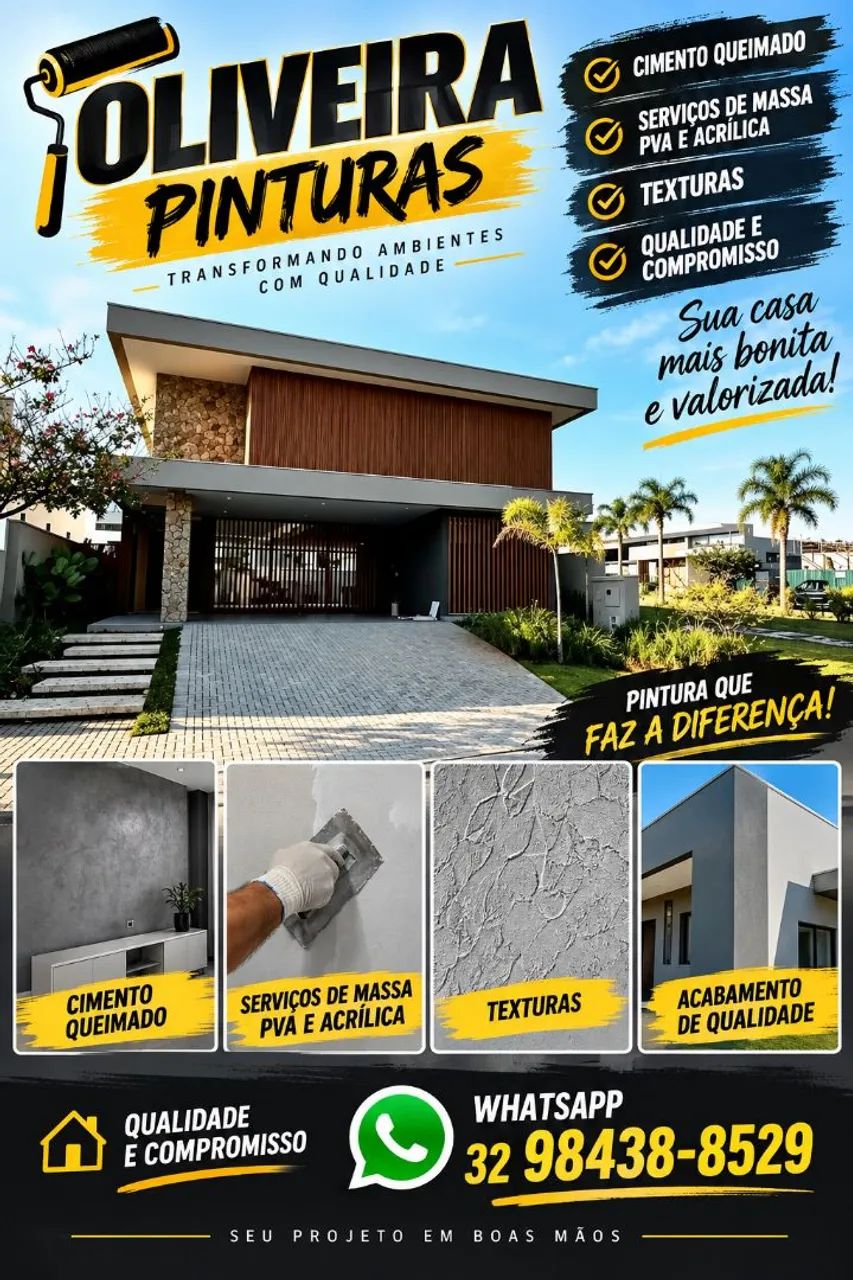 Pinturas em geral 