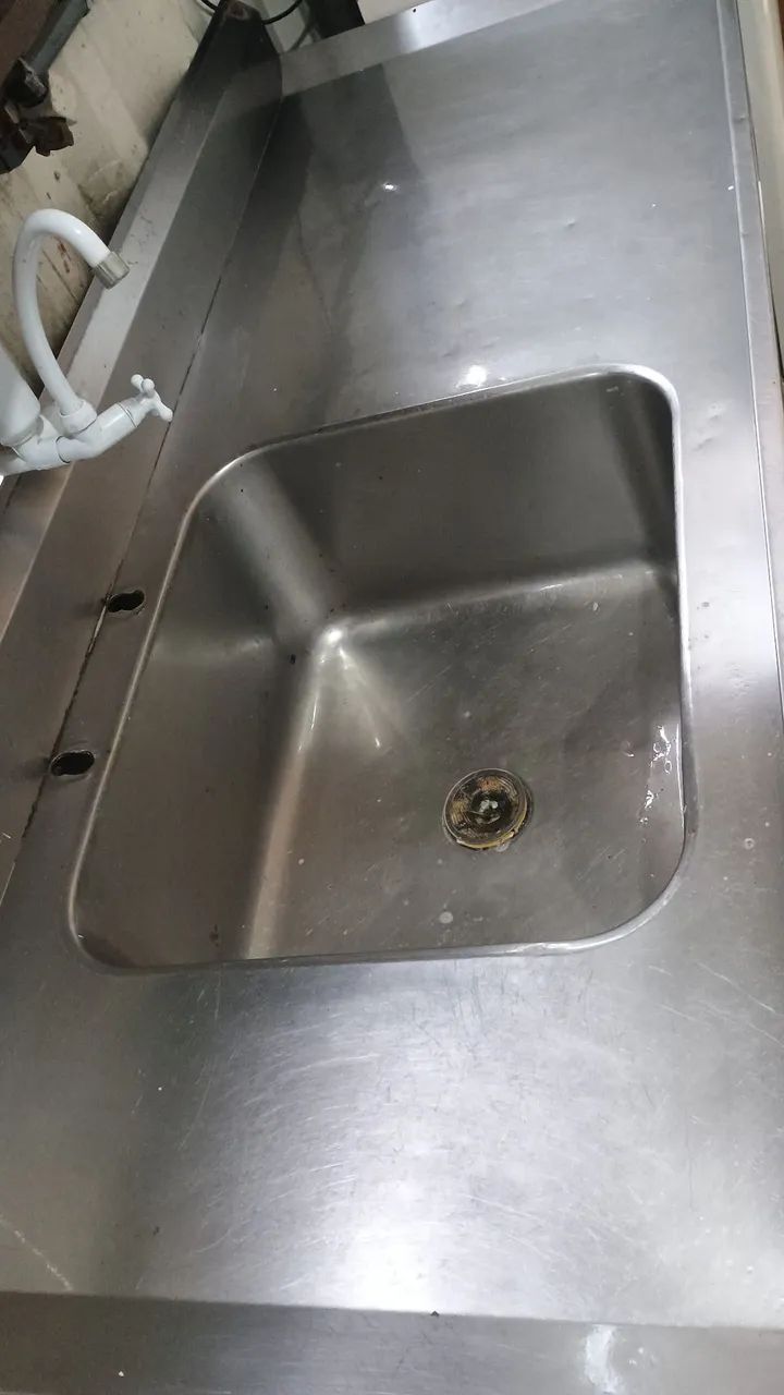 Pia de inço inox profissional  - Foto 2