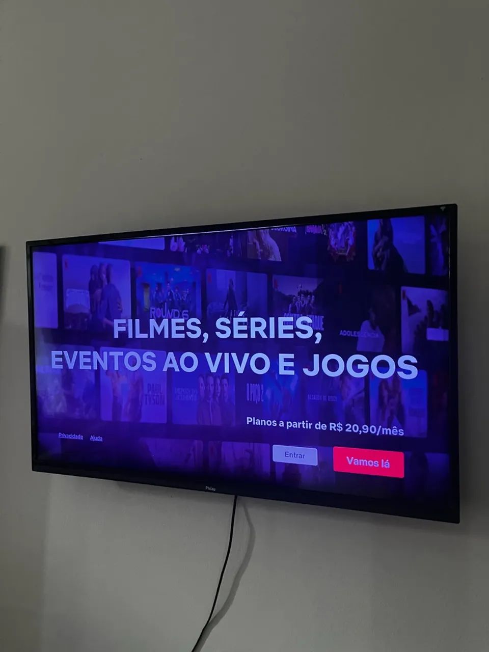 TV Philco 40? Smart Full HD - Netflix funcionando