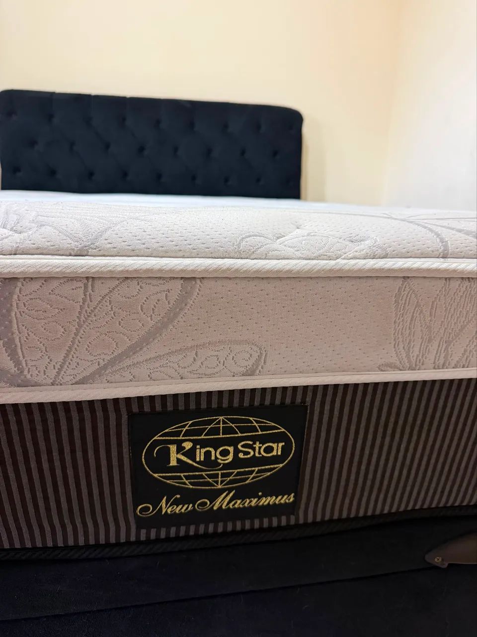 Cama box com colchão e cabeceira  - Foto 5