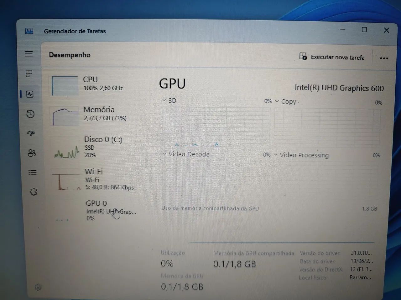 ?Notebook Lenovo IdeaPad 3i - Pouco usado! Ideal para estudos e trabalho! - Foto 3
