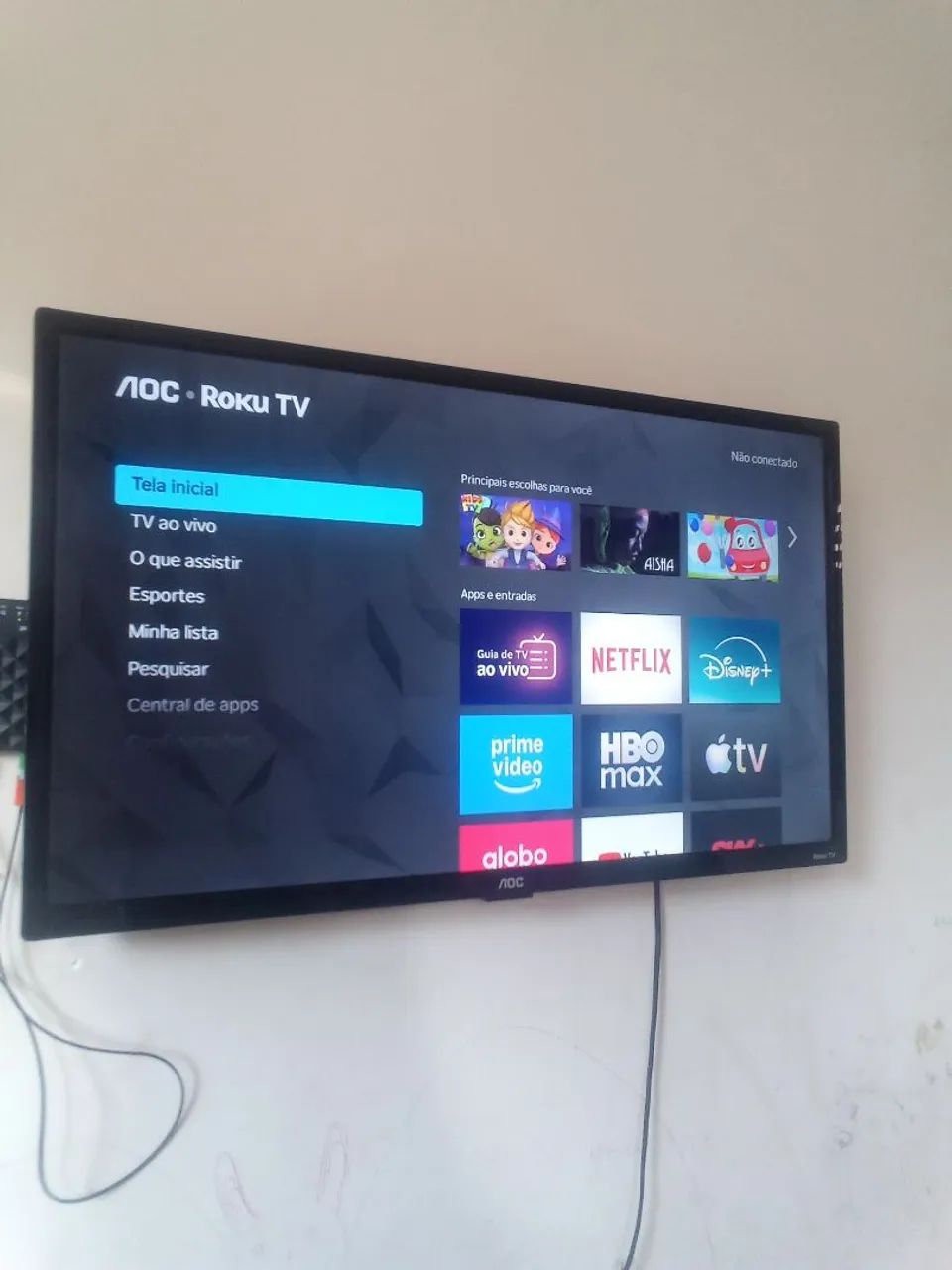 Vendo tv Roku em perfeito estado  - Foto 3