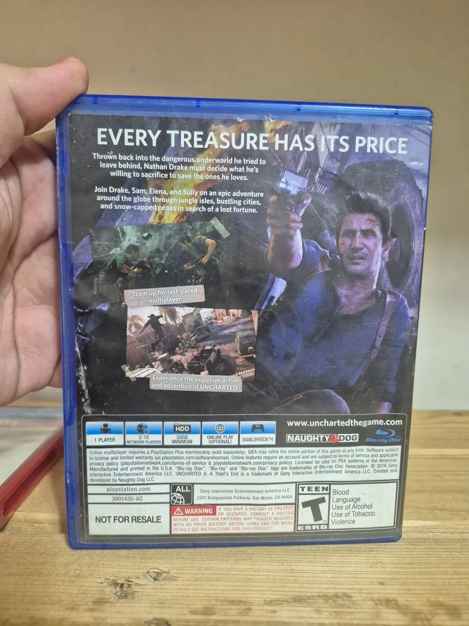 Uncharted 4 Jogo PS4  - Foto 2
