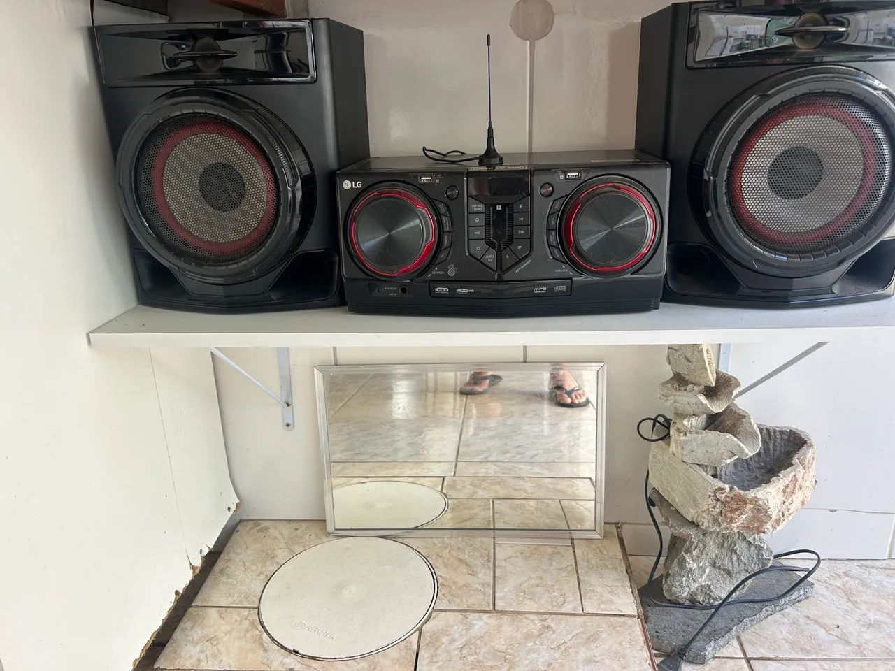 Vendo Som LG Completo 