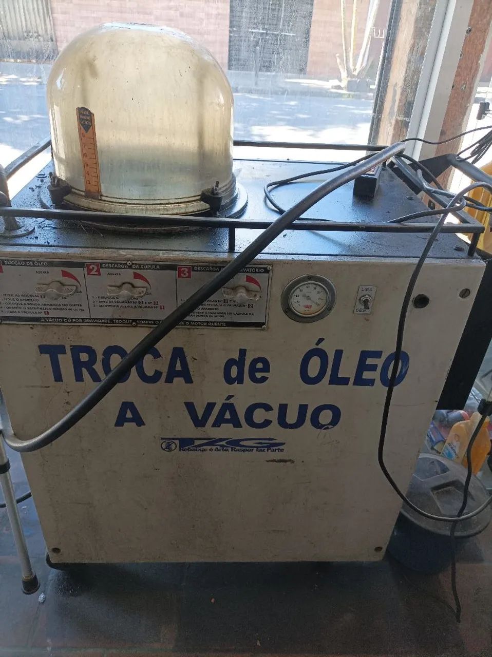 Máquina de Troca de Óleo a Vácuo ou Gravidade 220 v 