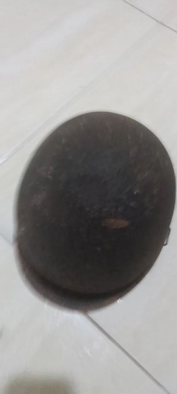 Capacete de aço década de 40 para coleção  - Foto 3