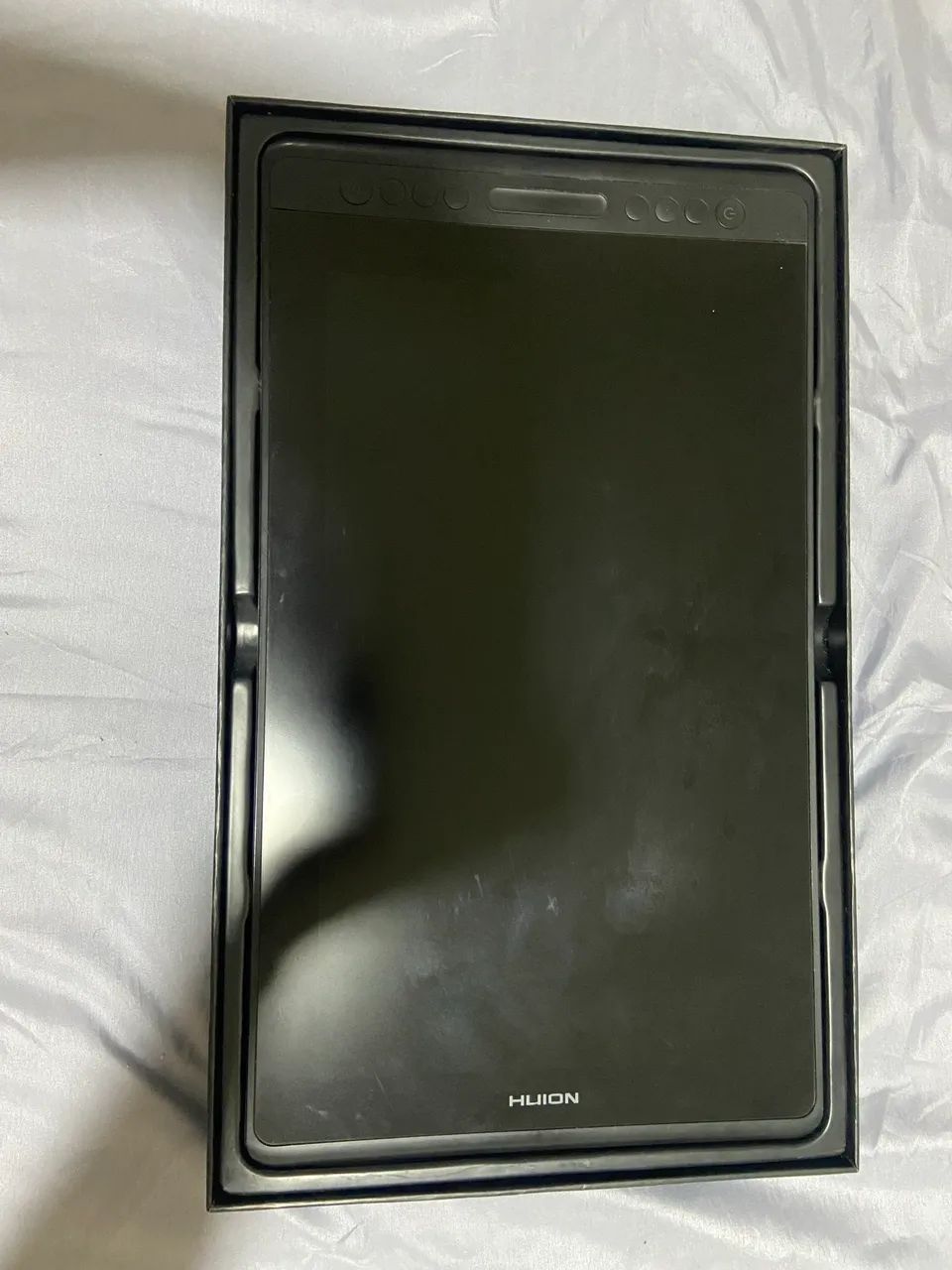 Mesa digitalizadora Huion Kamvas Pro 16 com caixa e acessórios - Foto 4