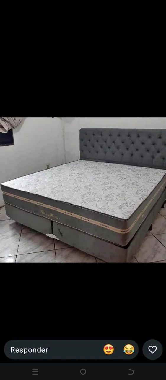Cama super king  maior do mercado