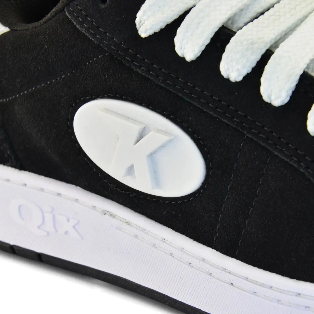 Tênis QIX x Kings Combat Suede Heart Pack Branco Nº 42 - Semi Novo (Estado Impecável) - Foto 3