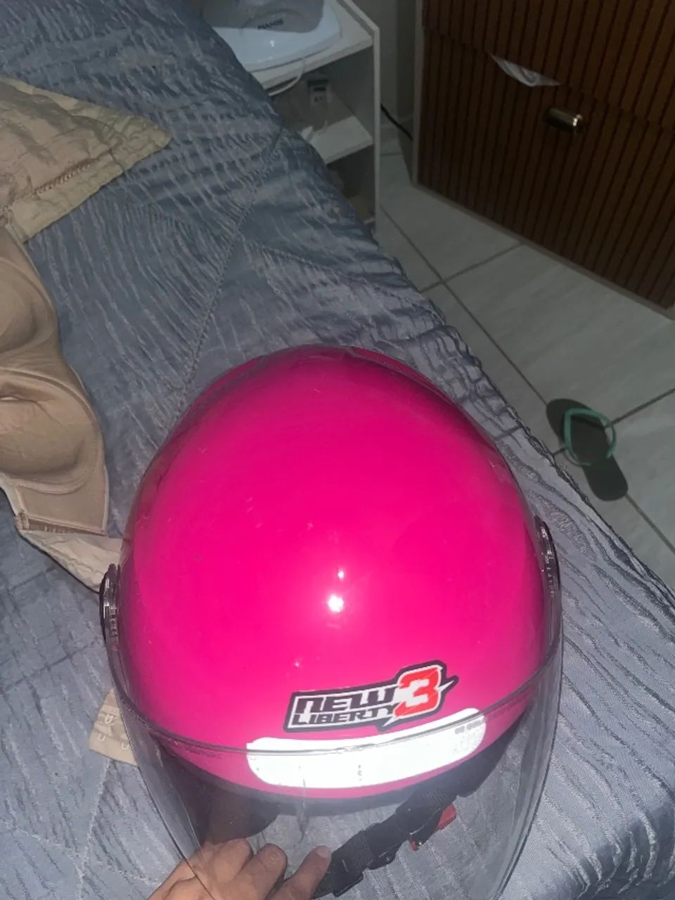 Capacete rosa - Foto 3