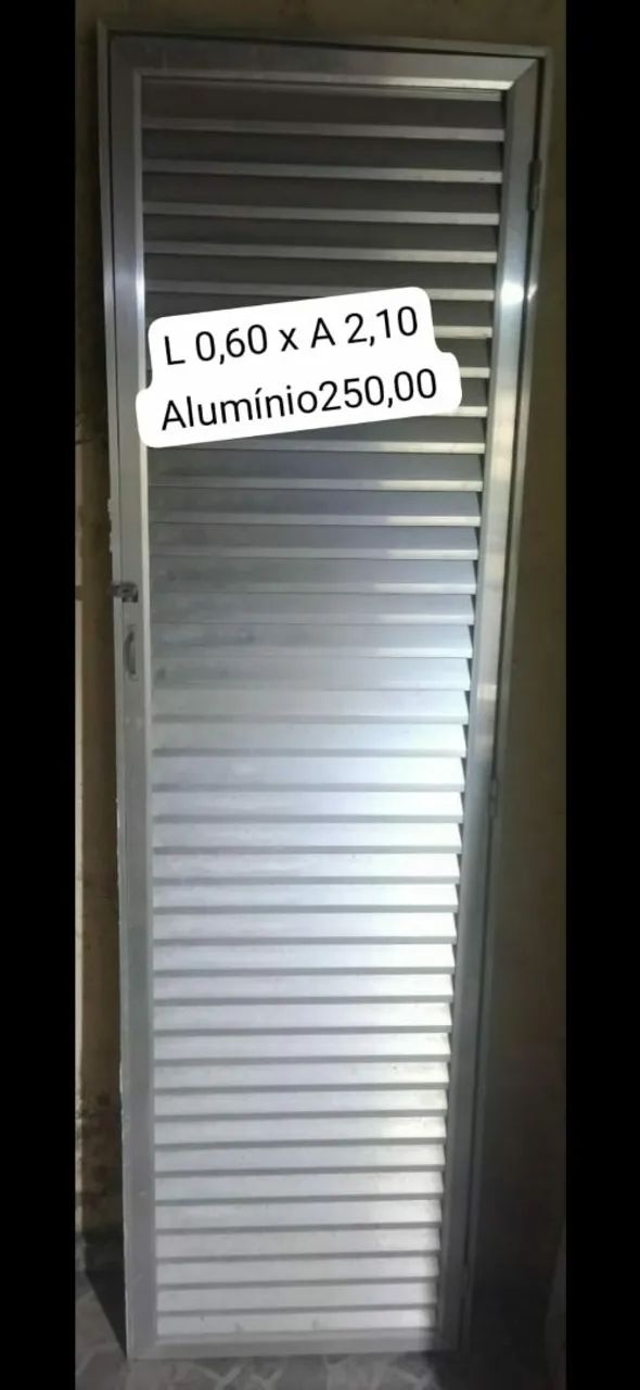 Porta alumínio  - Foto 2