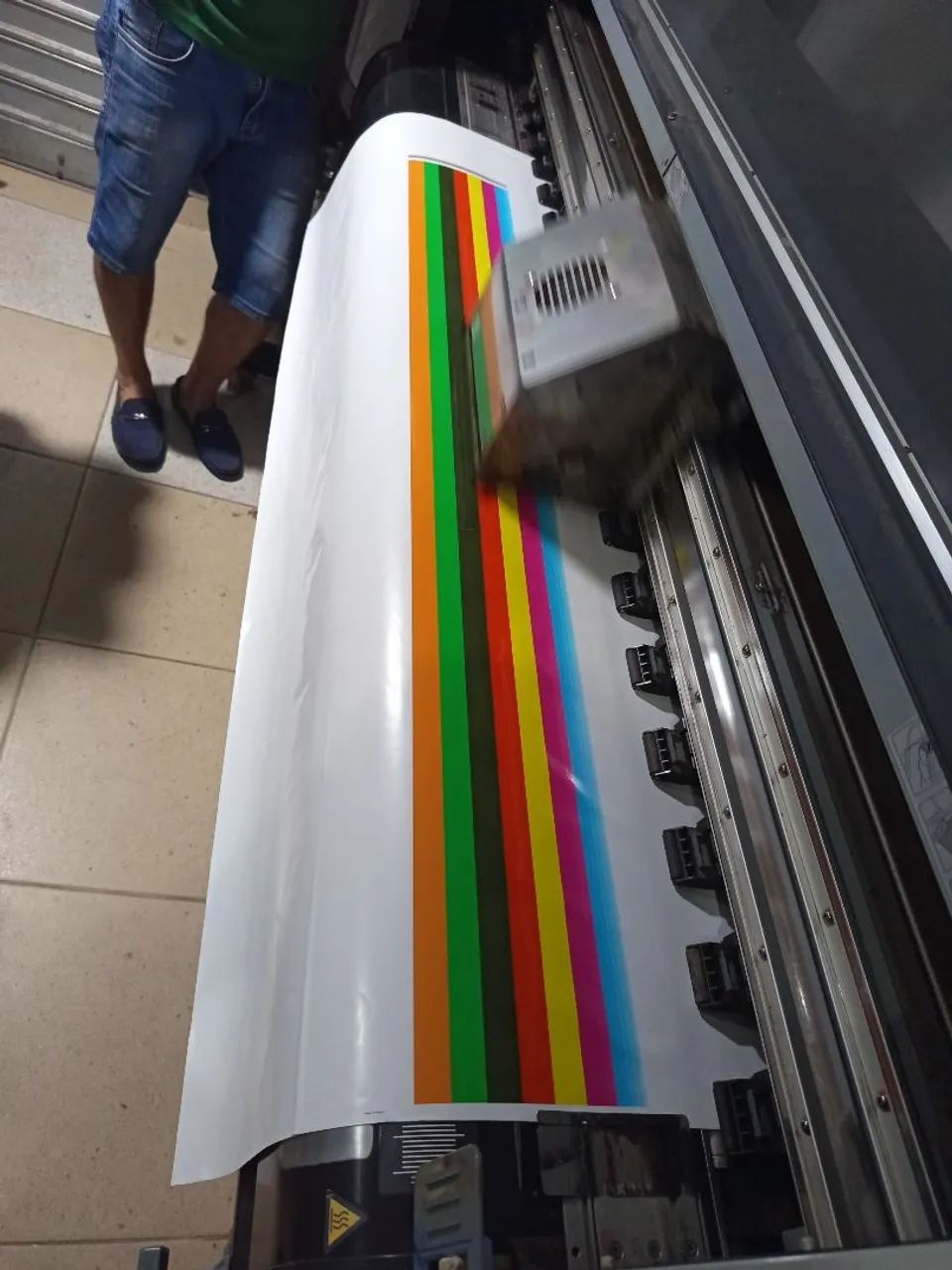 Plotter Hp 8000s <br>Cabeça konica