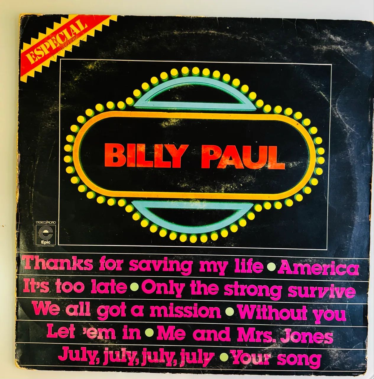 Disco de Vinil Billy Paul 