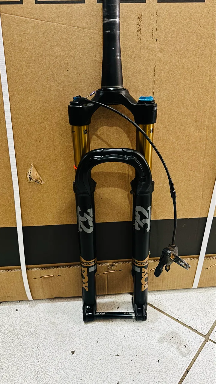 Quadro mtb soul vulcano (L) + shox fox Kashima trava guidao (L) 19