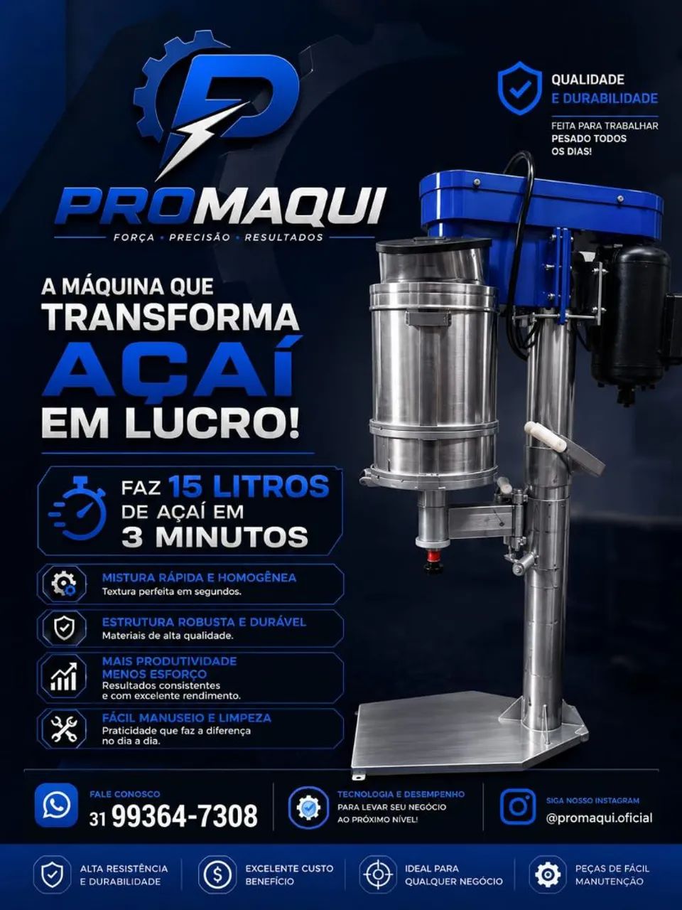 Refinadora de Açai