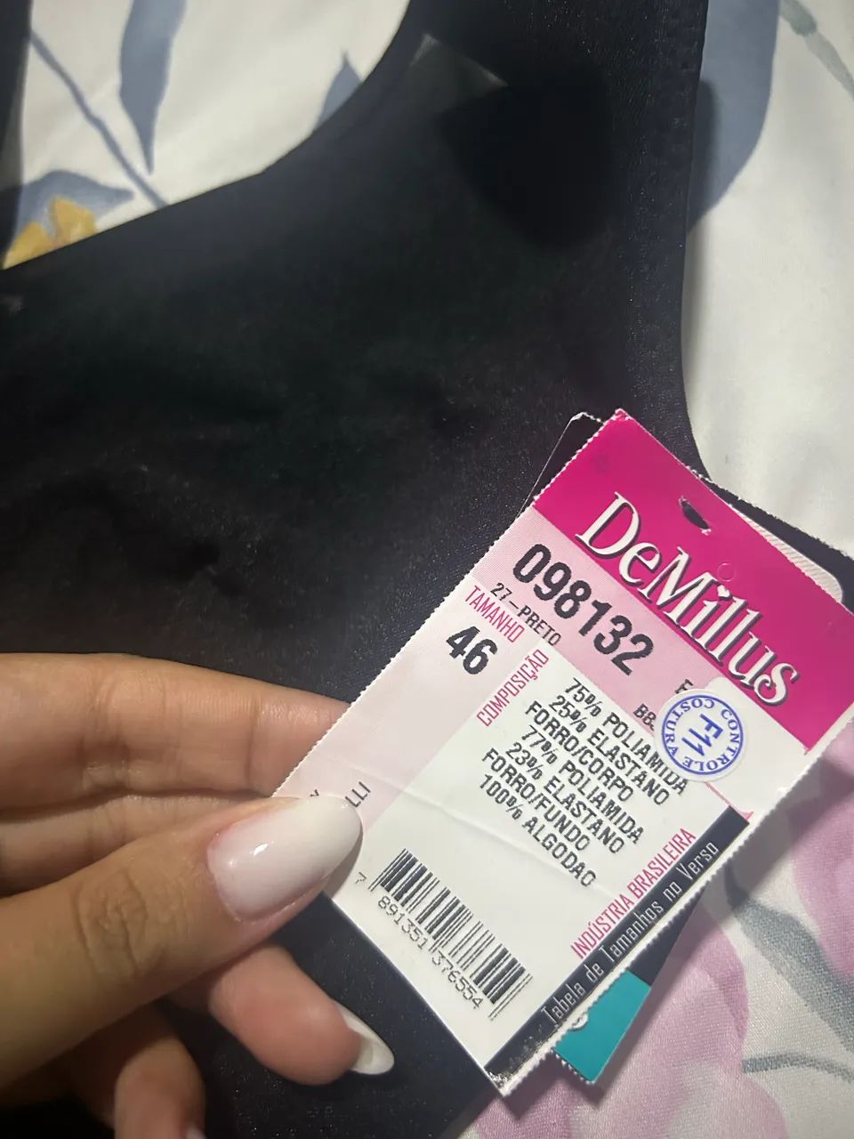 Body preto Demillus- alta compressão  - Foto 5