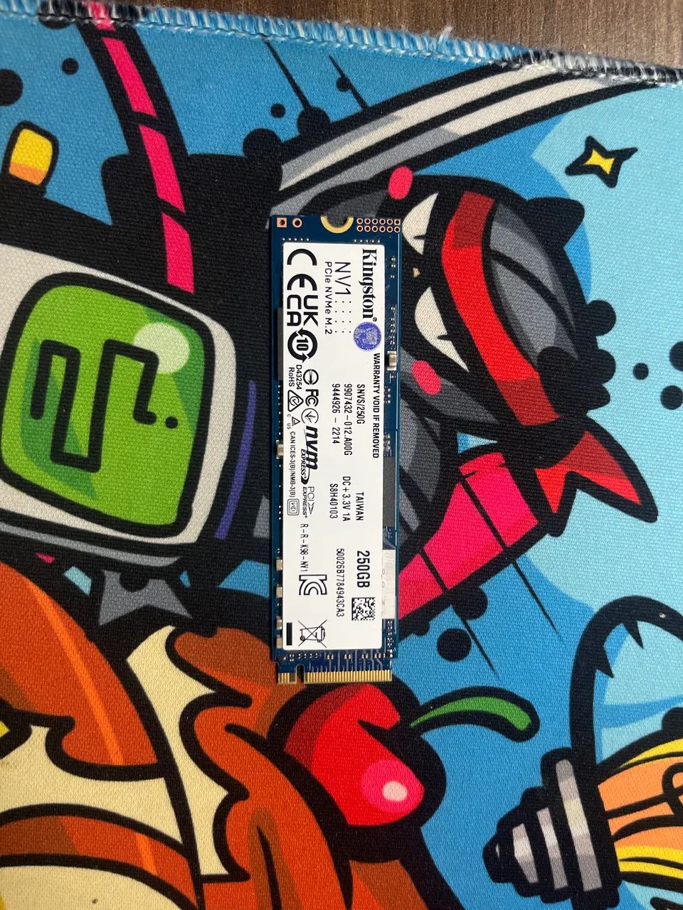 Ssd nvme nv1 kingston 250gb