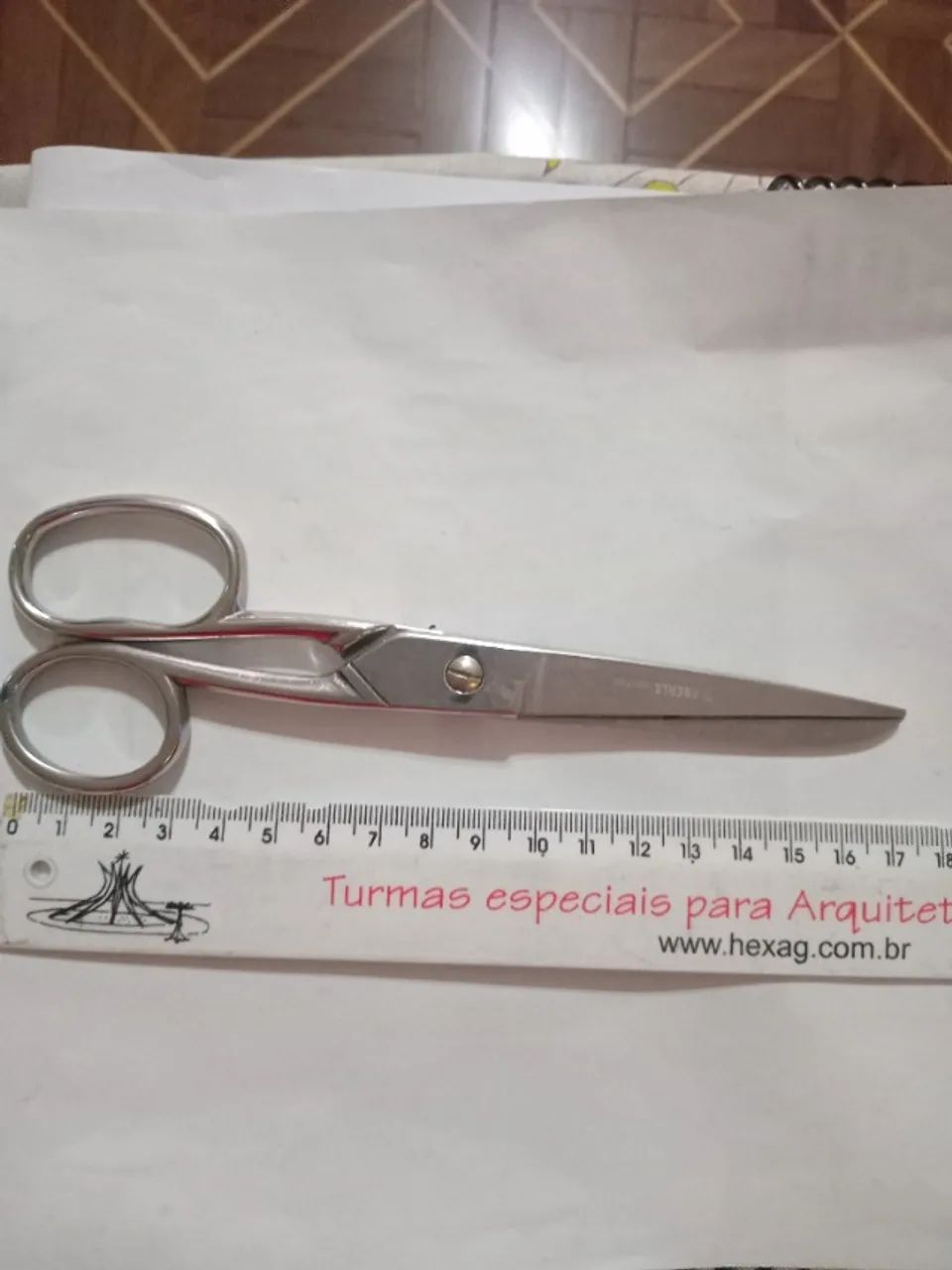 tesoura antiga  Eberle - Foto 2