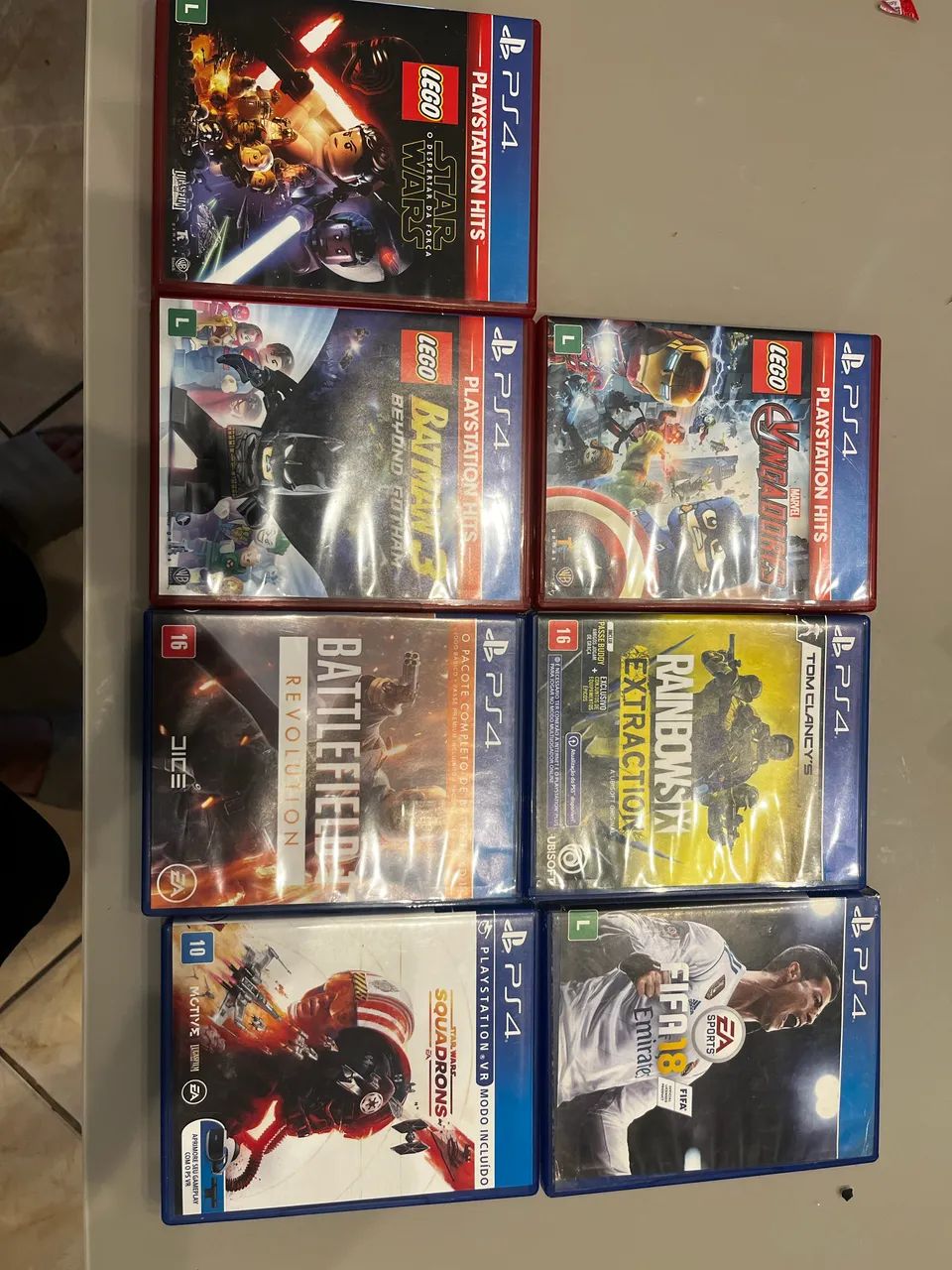 Ps4 com 7 jogos  - Foto 2