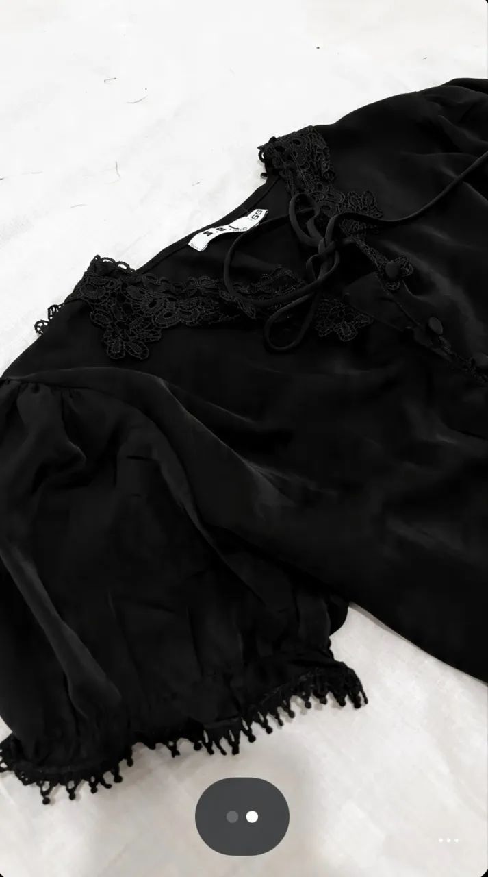 Blusa preta gg  - Foto 3