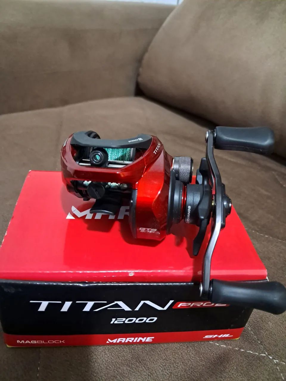Vendo carretilha e vara, conjunto novo - Foto 3