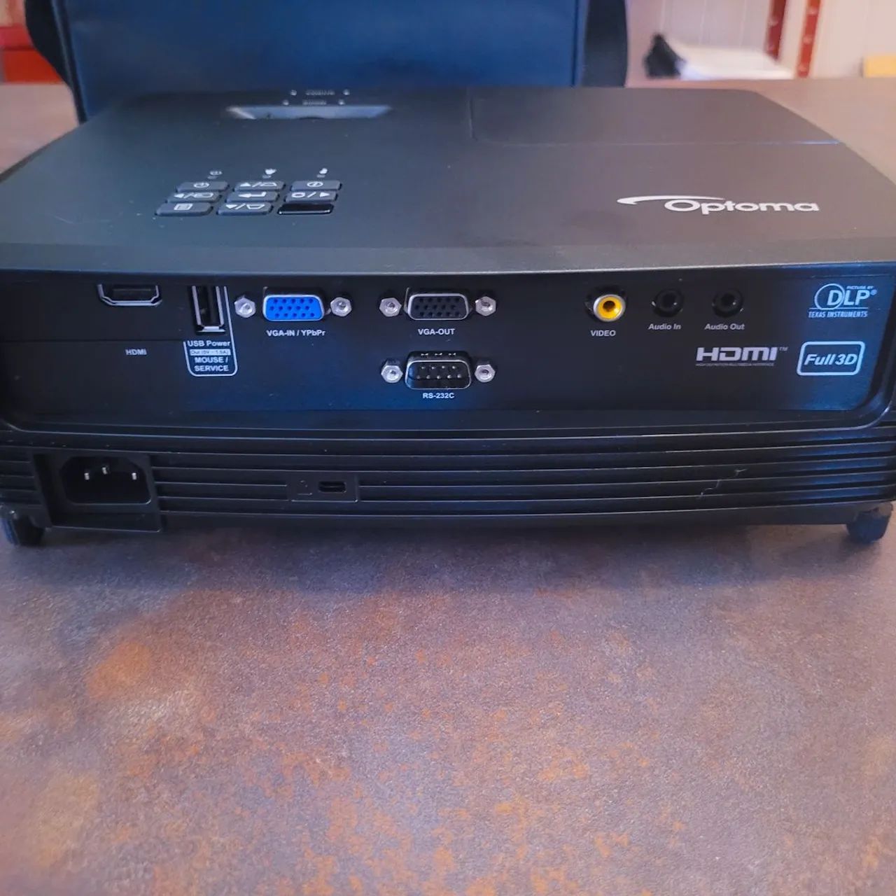Projetor Optoma Dlp X341 - Hdmi - Usado (com Bag) - Foto 3