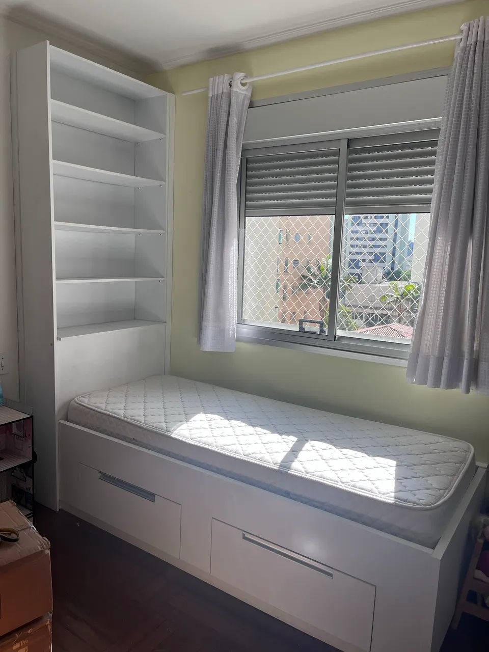 Conjunto cama solteiro king impecável - Foto 3