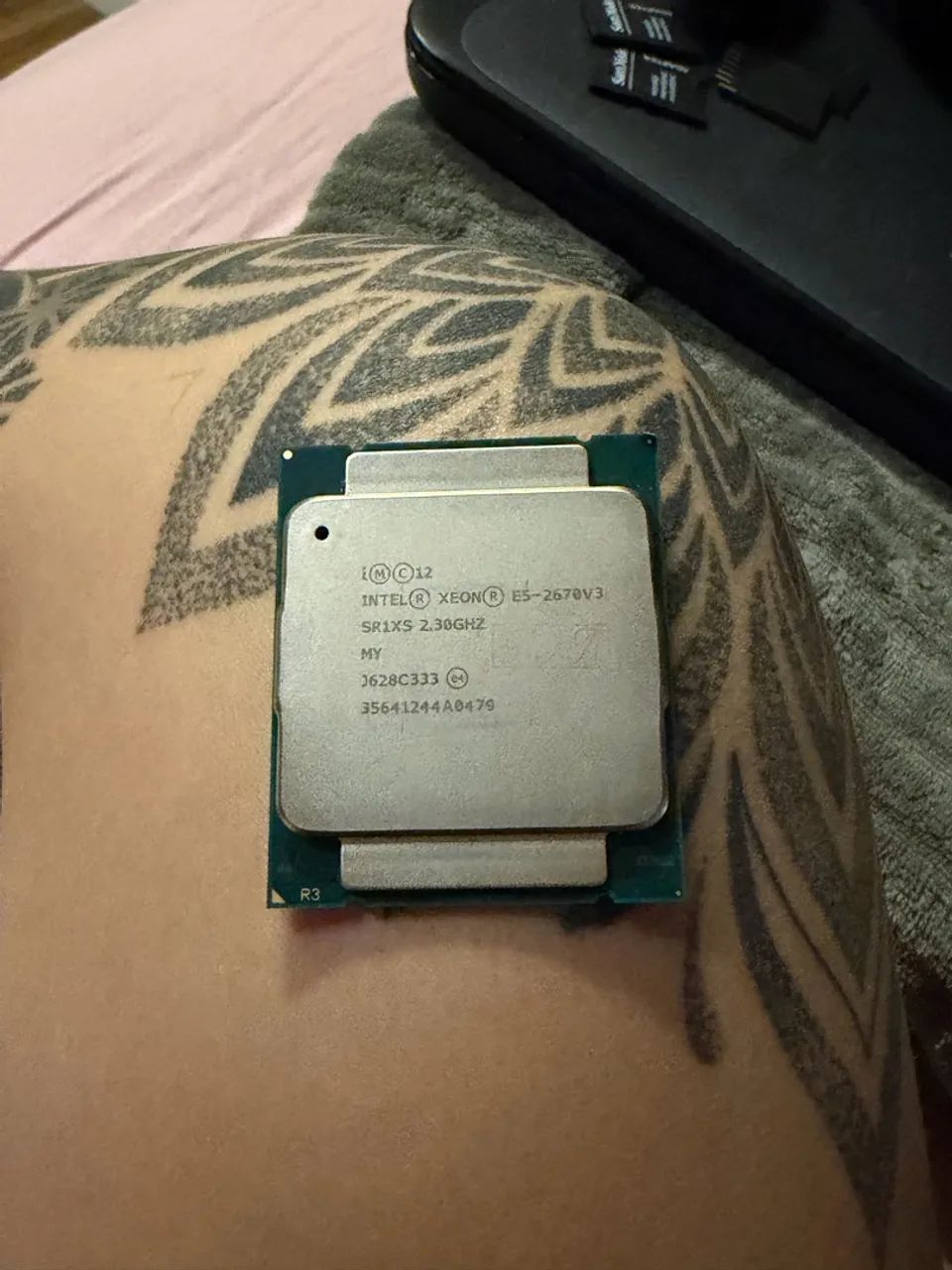 Processador de computador CPU Intel Xeon E5-2670 v3 