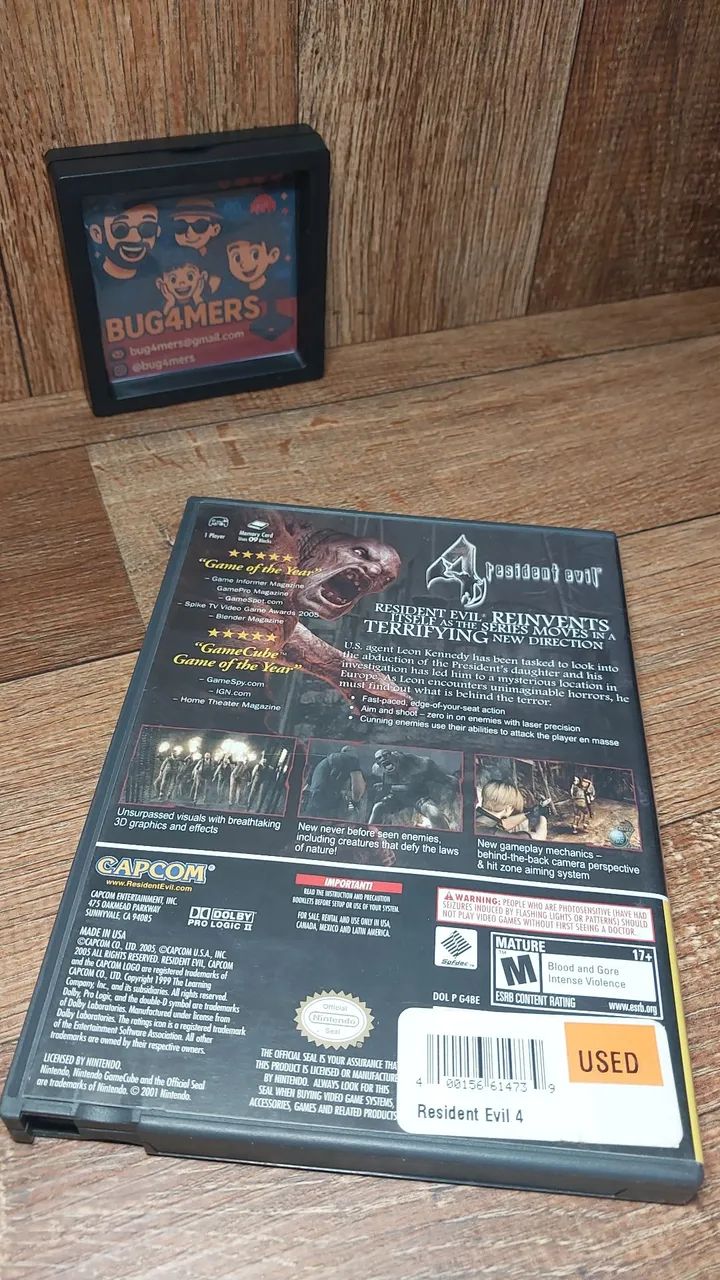 Resident Evil 4 Game Cube - Foto 2
