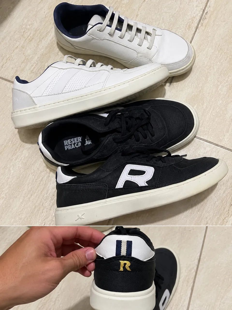 Sapatos Reserva e Ogochi 