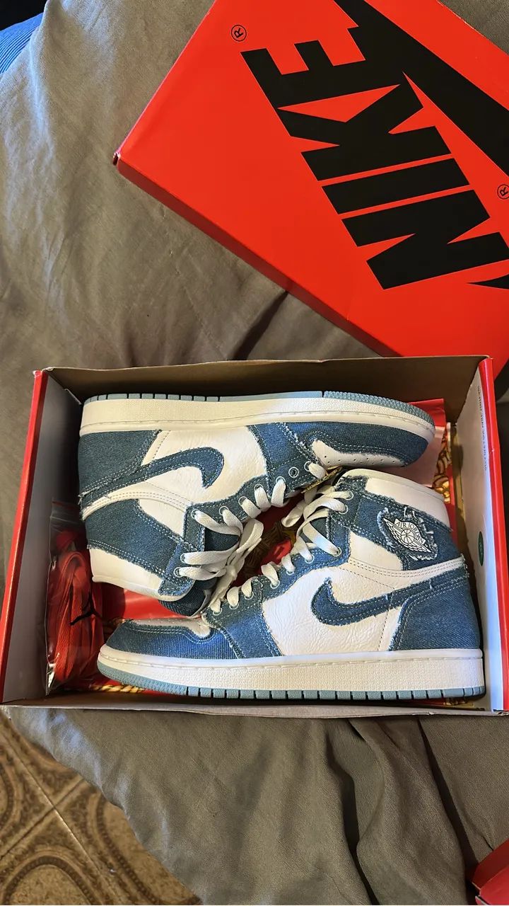 NIKE AIR JORDAN 1 HIGH OG DENIM - Calçados - Padre Miguel, Rio de