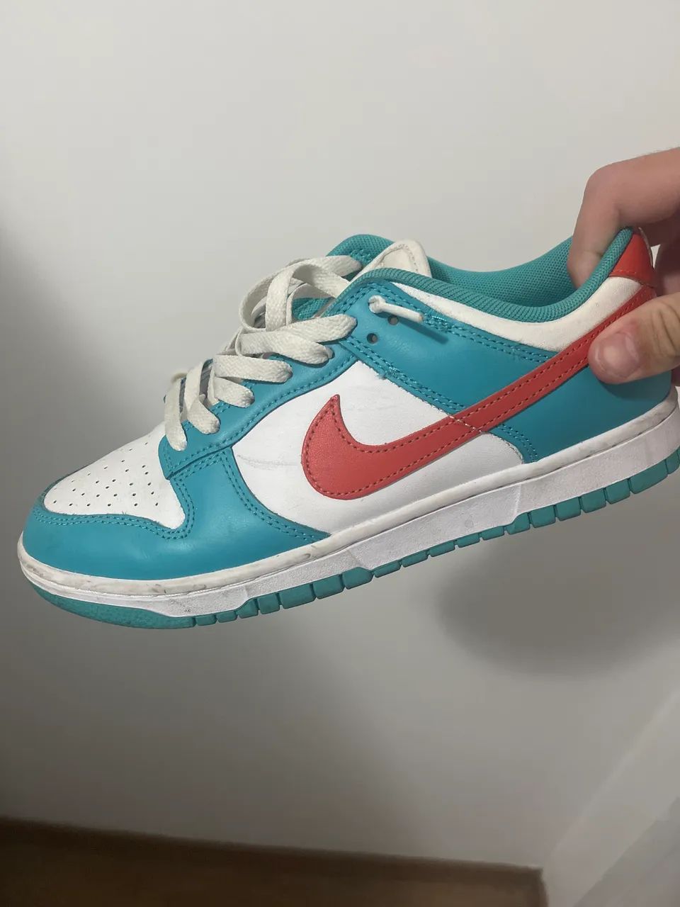 Nike Dunk Low Azul e Laranja Original - Bem Conservado - Tam: 40 - Foto 4
