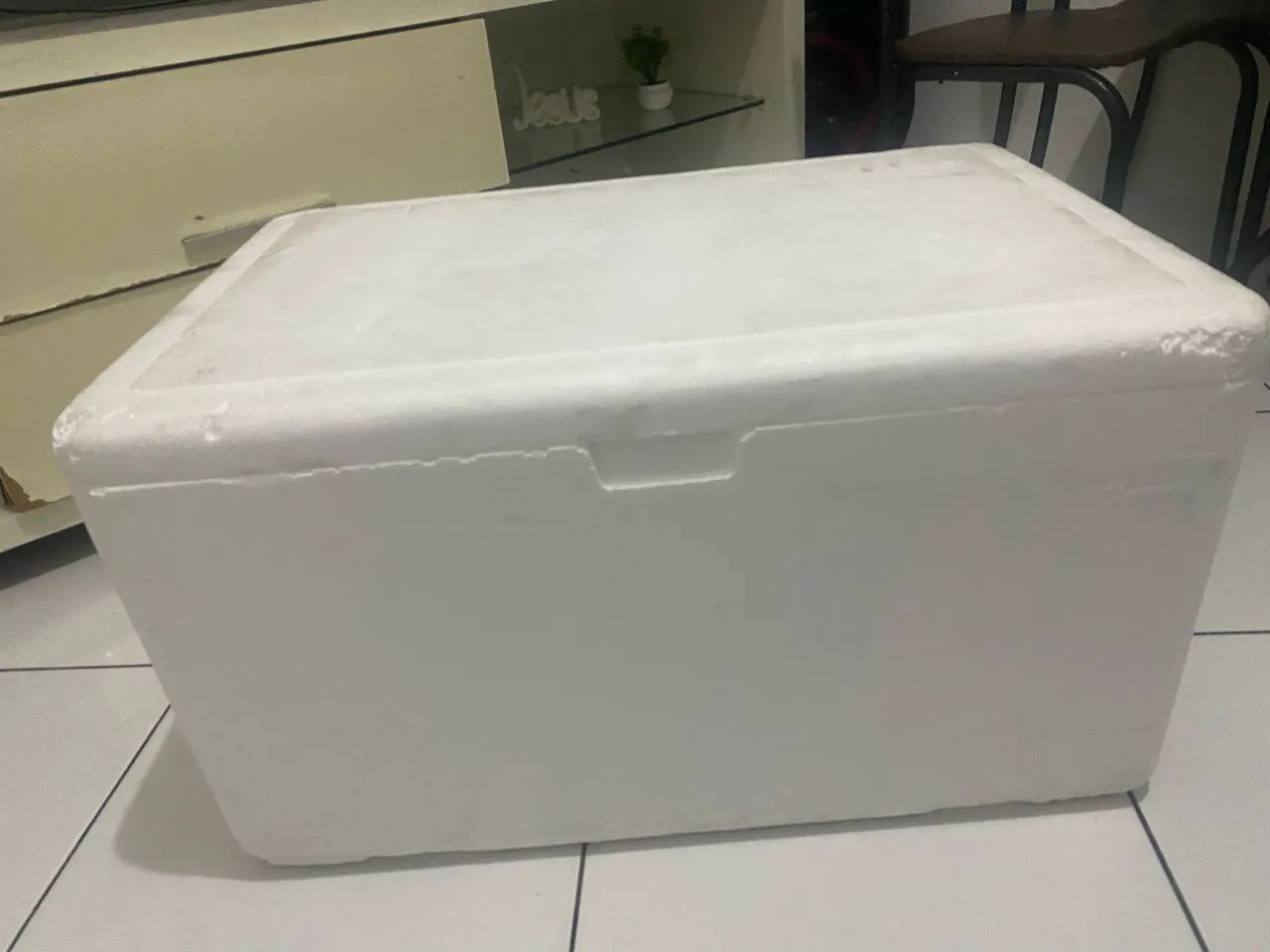 Caixa de isopor